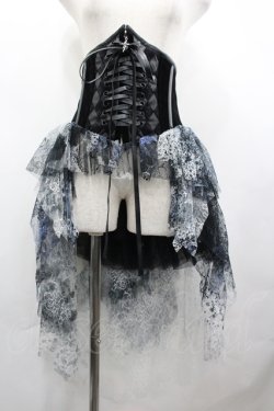 画像1: LILITH HOUSE / ベロアコルセットスカート L 黒 I-26-04-10-073-LO-BL-SA-ZI