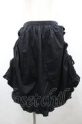 PEACE NOW / サイドドロストスカート M 黒 I-26-04-10-074-PU-SK-TE-ZI