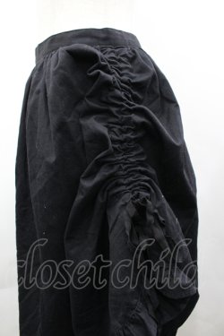 画像3: PEACE NOW / サイドドロストスカート M 黒 I-26-04-10-074-PU-SK-TE-ZI
