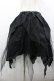 画像1: ROMANTIC NEUROSIS / チュールイレヘムスカート  ブラック I-26-04-10-078-PU-SK-SA-ZI (1)
