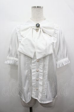 画像1: Amavel / Classical Dollリボンタイブラウス F 白 I-26-04-10-008-CA-BL-TE-ZI