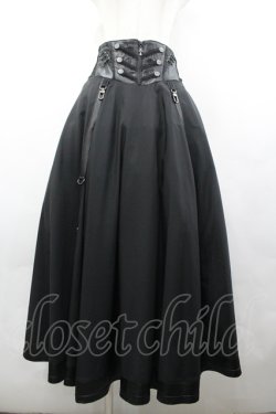 画像1: Ozz Croce / The Time of Awakening ロングスカート  黒 I-26-04-10-081-OO-SK-TE-ZI