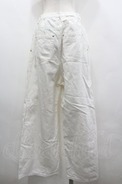 画像2: Jane Marple Dans Le Salon / コットンリネンデニム バギーパンツ  オフ I-26-04-10-087-JM-PA-TE-ZI