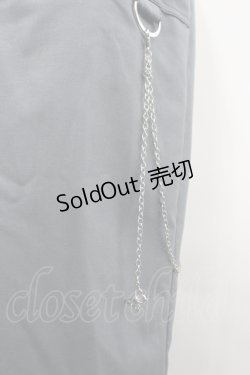 画像4: axes femme POETIQUE / ガーターリング付パンツ M グレー I-26-04-10-088-AX-PA-TE-ZI