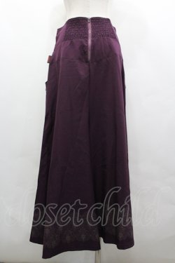 画像2: Ozz oneste / タッセル付袴パンツ  パープル I-26-04-10-091-OO-PA-TE-ZI
