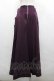 画像2: Ozz oneste / タッセル付袴パンツ  パープル I-26-04-10-091-OO-PA-TE-ZI (2)