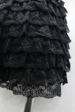 画像3: DearMyLove / 総レースフリルインナーパンツ M-L 黒 I-26-04-10-093-0-PA-TE-ZI