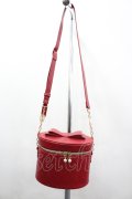 Amavel / Dreamy Ribbon Wrappingバニティバッグ  赤 I-26-04-10-103-CA-BG-TE-ZI