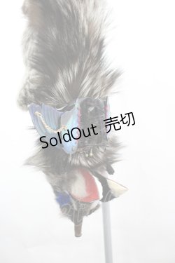 画像3: 魔界ノ風鷹 / けものショルダー  黒ｘグレー I-26-04-10-104-LO-ZA-SA-ZI