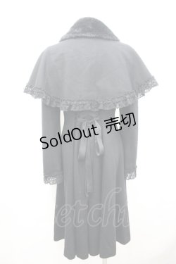 画像4: Sheglit / Beatrix ケープコート M 黒 I-26-04-10-010-EL-CO-TE-ZI