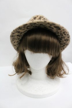 画像2: axes femme / レオパードハット  ブラウン I-26-04-10-110-AX-AC-SA-ZI