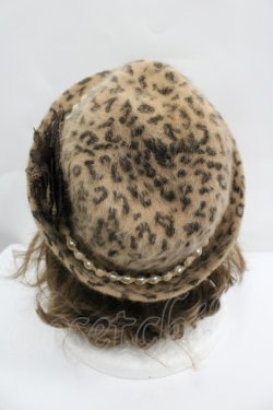 画像3: axes femme / レオパードハット  ブラウン I-26-04-10-110-AX-AC-SA-ZI