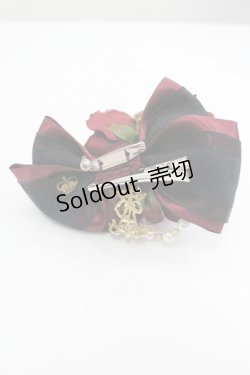 画像2: ALICE and the PIRATES / Memoire de Roseマルチリボンクリップ  ワイン I-26-04-10-118-PA-AC-TE-ZI