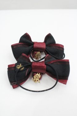 画像2: ALICE and the PIRATES / Memoire de Rose リボンゴム  ワイン I-26-04-10-119-PA-AC-TE-ZI