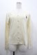 画像1: axes femme / バタフライ刺繍カーディガン  アイボリー I-26-04-10-121-AX-TO-SA-ZI (1)