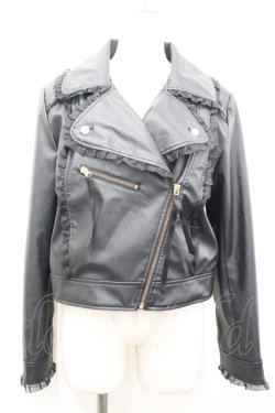 画像1: Angelic Pretty / Angelicライダースジャケット  黒 I-26-04-10-013-AP-JA-TE-ZI