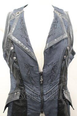 画像2: Ozz Croce / Light of Darkness ベスト  ブルー I-26-04-10-022-OO-TO-TE-ZI