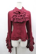 ATELIER PIERROT / ルイーズ ジャボタイ ブラウス  ワイン I-26-04-10-003-EL-BL-TE-ZI