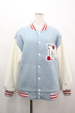 画像1: MILK / Cherry's スタジャン  サックス I-26-04-12-032-ML-CO-SA-ZI