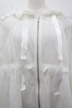 画像3: lilLilly / フリルシアーブルゾン  白 I-26-04-12-033-LO-CO-SA-ZI