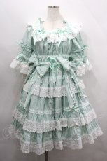 画像1: BABY, THE STARS SHINE BRIGHT / Confiture Ribbonワンピース  ミント I-26-04-12-035-0-OP-SA-ZI (1)