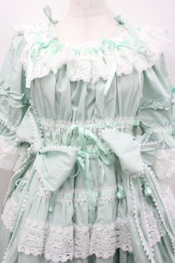 画像2: BABY, THE STARS SHINE BRIGHT / Confiture Ribbonワンピース  ミント I-26-04-12-035-0-OP-SA-ZI