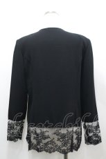 画像2: INGEBORG / 3つリボンブラウス  黒 I-26-04-12-004-LO-BL-SA-ZI (2)
