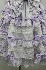 画像3: BABY,THE STARS SHINE BRIGHT / Floriana Ribbonジャンパースカート  ラベンダー I-26-04-12-036-BA-OP-SA-ZI (3)
