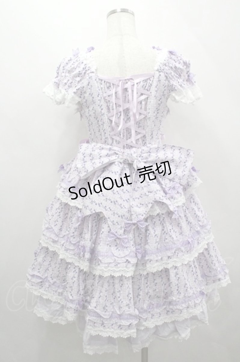 画像5: BABY,THE STARS SHINE BRIGHT / Floriana Ribbonジャンパースカート  ラベンダー I-26-04-12-036-BA-OP-SA-ZI (5)
