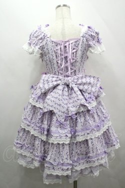 画像5: BABY,THE STARS SHINE BRIGHT / Floriana Ribbonジャンパースカート  ラベンダー I-26-04-12-036-BA-OP-SA-ZI