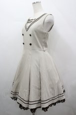 画像2: Innocent World / セシリアセーラージャンパースカート  ベージュ I-26-04-12-038-IW-OP-TE-ZI (2)