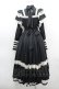 画像5: Hoshibako Works / リリアンヌ姉妹ワンピース(ロング丈)  黒Ｘ白 I-26-04-12-039-LO-OP-SA-ZI (5)