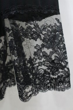 画像4: INGEBORG / 3つリボンブラウス  黒 I-26-04-12-004-LO-BL-SA-ZI