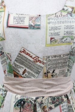 画像5: 果子加飯（海外ロリータブランド） / フランシス童謡 ジャンパースカート M アイボリー I-26-04-12-043-LO-OP-TE-ZI