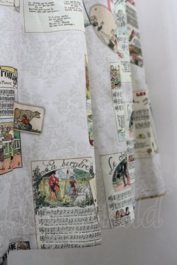 画像6: 果子加飯（海外ロリータブランド） / フランシス童謡 ジャンパースカート M アイボリー I-26-04-12-043-LO-OP-TE-ZI