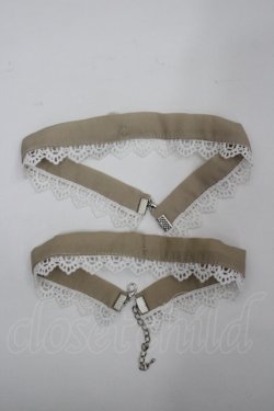 画像12: 中国ロリータ / リボンデザインAラインワンピース M ベージュ I-26-04-12-045-LO-OP-TE-ZI