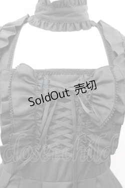 画像5: BPN / チョーカー＆スリーブ付ノースリーブワンピース M 黒 I-26-04-12-046-GO-OP-TE-ZI