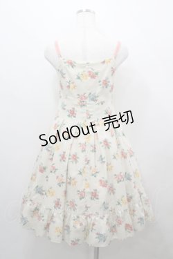 画像3: Emily Temple cute / 胸元レース花柄キャミワンピース  アイボリー I-26-04-12-048-ET-OP-TE-ZI