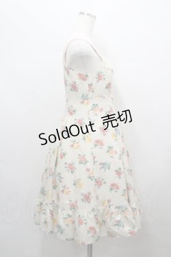 画像4: Emily Temple cute / 胸元レース花柄キャミワンピース  アイボリー I-26-04-12-048-ET-OP-TE-ZI