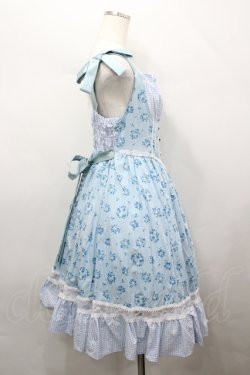 画像4: 愛野えり×HEENIE HEENIE / Petal Pique-niqueジャンパースカート  サックス I-26-04-12-053-LO-OP-SA-ZI