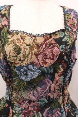 画像5: Kurumi Collaboration / TT*KRMゴブランジャンパースカート M 黒 I-26-04-12-054-GO-OP-SA-ZI