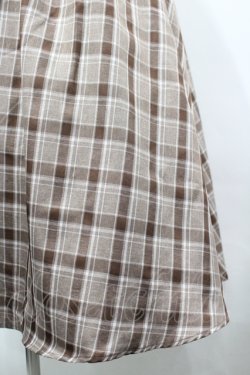 画像6: m petit by misako / スクエアネックジャンパースカート M ブラウン I-26-04-12-055-LO-OP-SA-ZI