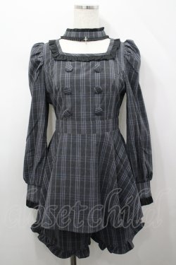 画像1: pium / クロスチョーカードーリーセットアップ F グレー I-26-04-12-058-0-OP-TE-ZI