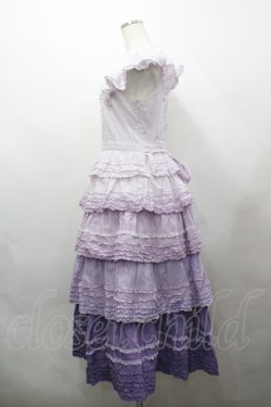 画像2: PINK HOUSE / ローンティアードワンピース  ラベンダー I-26-04-12-059-LO-OP-TE-ZI