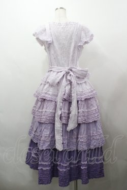 画像3: PINK HOUSE / ローンティアードワンピース  ラベンダー I-26-04-12-059-LO-OP-TE-ZI