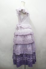 画像4: PINK HOUSE / ローンティアードワンピース  ラベンダー I-26-04-12-059-LO-OP-TE-ZI (4)