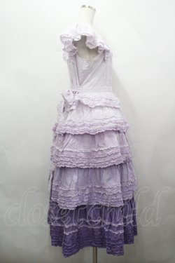 画像4: PINK HOUSE / ローンティアードワンピース  ラベンダー I-26-04-12-059-LO-OP-TE-ZI
