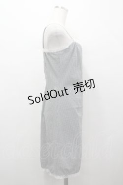 画像4: Katie / YOUNG LOLITAキャミワンピース  黒Ｘ白チェック I-26-04-12-060-LO-OP-SA-ZI