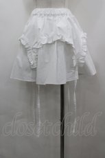 画像3: LITTLE / フリルガーター風スカート  白 I-26-04-12-095-LO-SK-SA-ZI (3)