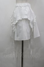画像4: LITTLE / フリルガーター風スカート  白 I-26-04-12-095-LO-SK-SA-ZI (4)